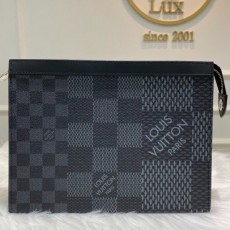 루* 포쉐트 보야주 고급 다미에 그라파이트