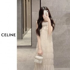 셀** 티티 쉬폰 롱 원피스