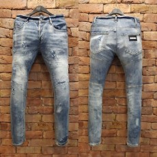 디* 23ss 블랙패치 연청워싱 바이커진