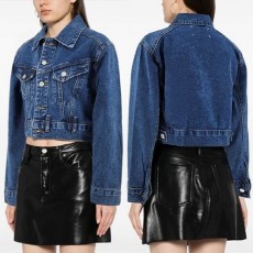 메* 마르지엘라 크롭 데님자켓 (여성용)