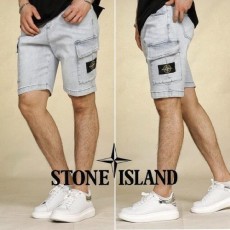 포켓 청 반바지