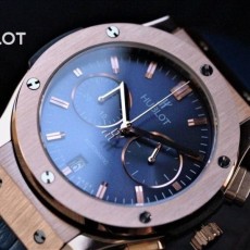 위** Classic 퓨젼 골드블루 다이얼