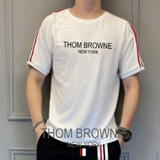 톰* 시그니쳐로고 옆밴딩 티셔츠