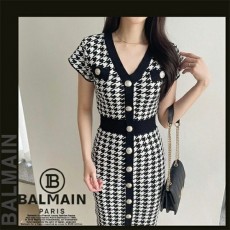 발* 롱 반팔니트원피스(7089)