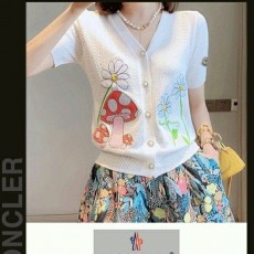 머쉬룸 반팔 니트 가디건 (8578)