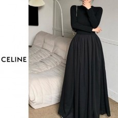 셀** 베이직 긴팔 원피스