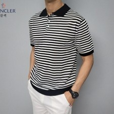 23S/S 카라 스트라이프 니트 반팔