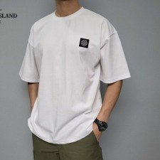 23S/S 자수로고 반팔