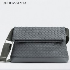 보** 수입최상급 인트레치아토 메신져 백 그레이