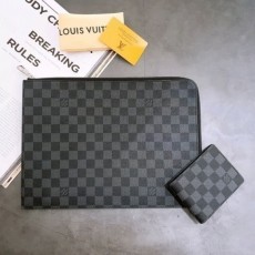 루* 흑다미클러치+ 반지갑set