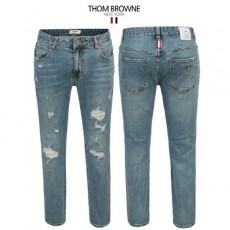 톰* 슬림일자 데미지 팬츠