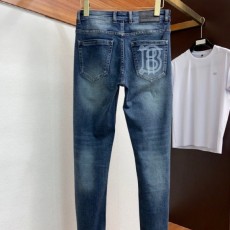 B패턴 포인트 청바지