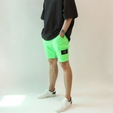 네온 카고 반바지 (밴딩스판)