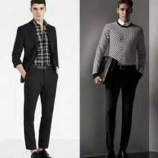 로고 자수 융기모 스판 팬츠➡️수입최고급