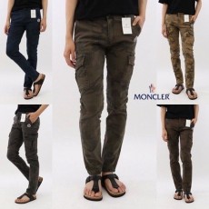 절개 위장 카고 일자 팬츠(스판)