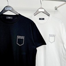 펜* 로고코튼 포켓반팔티