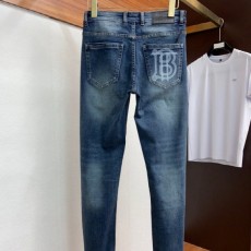 B 패턴 포인트 청바지