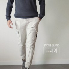 면스판 카고팬츠