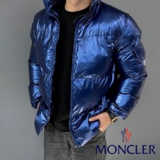 로고패치 글로시 유광 패딩자켓