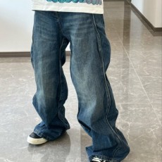 루* 23SS 워시드 웨이브 데님팬츠 - 수입 ? 프리미엄 ?