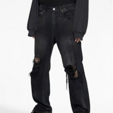 발**** 23SS 디스트로이드 미디움핏 데님팬츠 - 수입 ? 프리미엄 ?