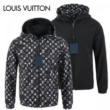 23FW 로고 나염 양면 바람막이