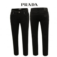 프** 엠보 블랙 스판 슬림일자 팬츠