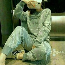 THOM BROWNE 톰브라운 돌핀니트세트