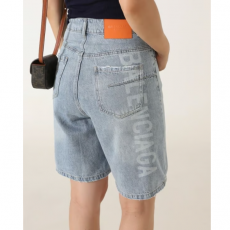 BALENCIAGA 발렌시아가 로고 프린팅 버뮤다