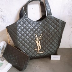 생** 아이케어 맥시 램스킨 토트 (로제백)