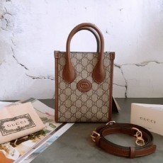 구* 인토로킹 G디테일 미니 토트백