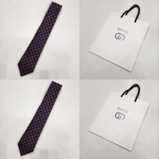 구* 2023 애니멀 실크 넥타이