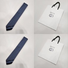 구* 23ss 인터로킹 G 사선로고 실크 넥타이