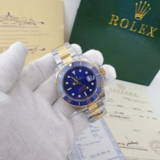 로** 서브마리너 청판 콤비 메탈 시계