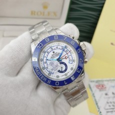 로** 요토마스터2 흰판 실버메탈 시계