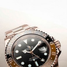 ROLEX 롤렉스 GMTMASTER II 오이시터 에버로즈 골드