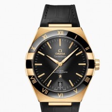 OMEGA 오메가 컨스텔레이션 코액시얼 마스터 블랙다이얼 골드
