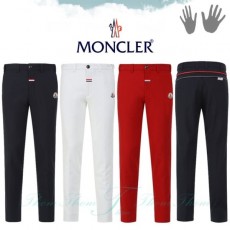 MONCLER 몽끌레어 슬림핏 투포인트 라인 기모 밴딩 팬츠