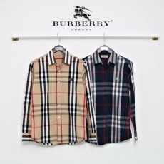 BURBERRY 버버리 기사자수 OG 체크 셔츠