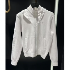 ST ANDREWS 세인트앤드류스 여성 우븐 미니 후드 집업 가디건