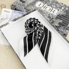 DIOR 디올 리버서블 바이저 실크 스카프
