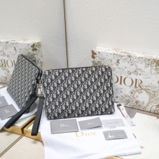 DIOR 디올  Oblique 자카드 A5 오블리크 클러치