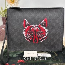 GUCCI 구찌 늑대 클러치 백