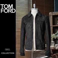 TOM FORD 톰포드 스웨이드 트러퍼 자켓