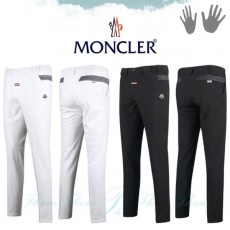 MONCLER 몽끌레어 슬림핏 파츠 기모 밴딩 팬츠