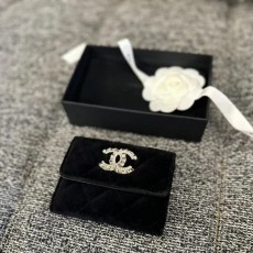 CHANEL 샤넬 24 VVIP 기프트 큐빅 CC 카드지갑