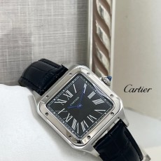 CARTIER 까르띠에 산토스 뒤몽 워치 블랙