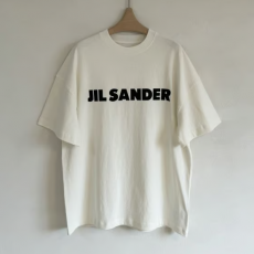 JIL SANDER 질센더 로고 미니멀 박스핏 반팔티