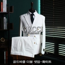GUCCI 구찌 골드바클 싱글 셋업