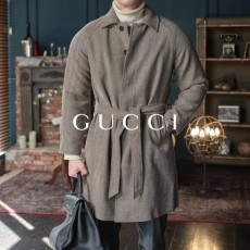 GUCCI 구찌 헤링본 맥코트
